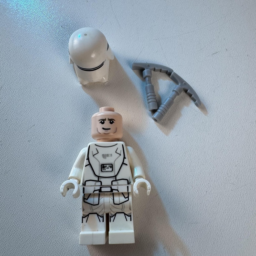 LEGO Star Wars First Order Snowtrooper SW0875 Minifigure White Helmet